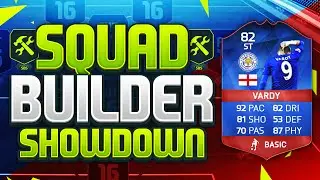 FIFA 16 SQUAD BUILDER SHOWDOWN!!! RECORD BREAKER JAMIE VARDY!!! RB Vardy Squad Builder Duel