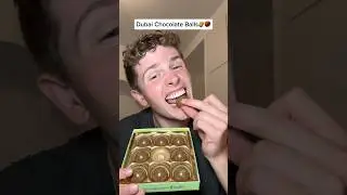 Eating Balls of Dubai Chocolate For The Day!