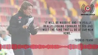 Thomas Frank: Blackburn Pre-Match Quote