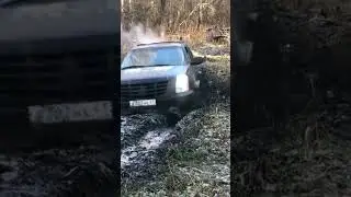 Cadillac off-road 🚀 #cadillac #offroad #suv #покатушки #4wd