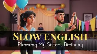 Learn English Conversation at a Birthday Party | Real Life Shopping Conversation