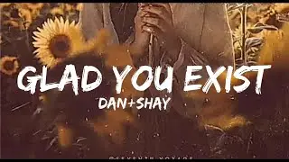 Dan+Shay - Glad you exist (lyrics)