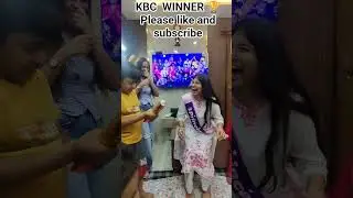KBC winner 🏆 kashish singhal
