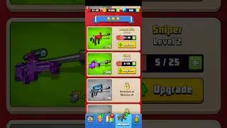 Hunter Assassin 2 my weapon upgrades  #hunterassassin2 #terrorist #weapons