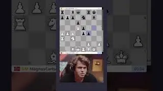 Magnus Carlson playing the most interesting match ever #chess #viral 