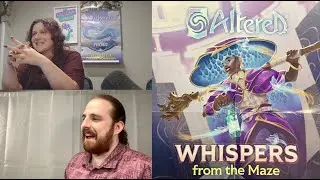 Altered Whispers from the Maze Pre-Release Kit Opening & Drafting Gameplay