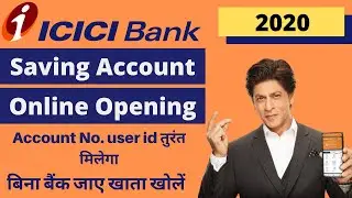 icici bank saving account online opening | icici bank imobile account opening full process| icici