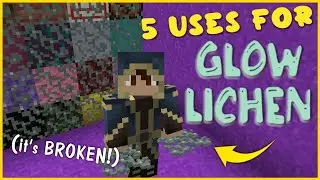 5 способов применения светящегося лишайника в ваших постройках Minecraft!