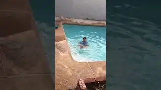Robby Swimming. Love you son.