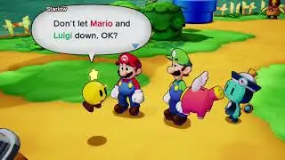 Mario & Luigi: Brothership - Starlow talks to the Bros and Snoutlet