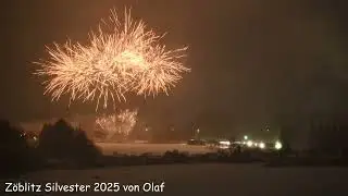 Silvester Feuerwerk in Zöblitz 2025