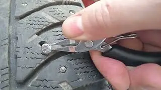 Сравнение шипов из шины bridgestone ice cruiser 7000 JAPAN vs RUSSIA