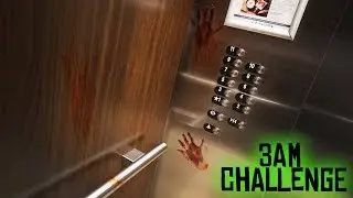 we played the elevator game... (bad idea) // ELEVATOR RITUAL SUMMONS GHOST GIRL!
