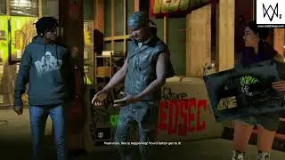 Watch Dogs 2 Part 02 Reach the DedSec hackerspace | Main Mission - Walk in the park | Hello World
