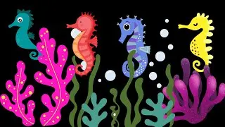 Peaceful Ocean Slow Fish Baby sensory Video Calming for Sleep High Contrast #Baby #scensory #sleep