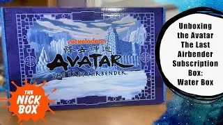 Unboxing the FIRST EVER Avatar: The Last Airbender Subscription Box! Box 1: Water