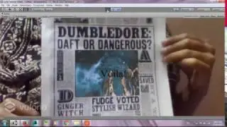 Recreating 'Daily Prophet' using Augmented Reality