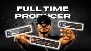 HOW TO BECOME A FULL TIME MUSIC PRODUCER | 4 EASY STEPS