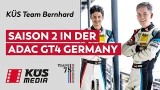 Alexander Tauscher & Levi O'Dey: Zweite Saison ADAC GT4 Germany | K&Uuml;S Team Bernhard