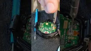 Casio Pro Trek PRG-70J. Disassemble/Замена Рефлекторной пленки Reflective Polarizer Film Change