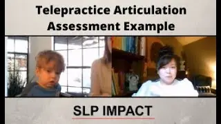 Telepractice Articulation Assessment Example