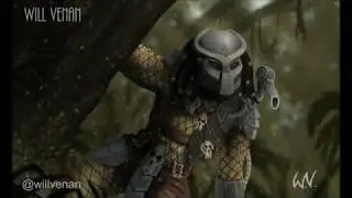 Predator - Speed-painting - Will Venan