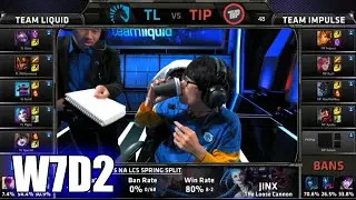 Team Liquid vs Team Impulse | S5 NA LCS Spring 2015 Week 7 Day 2 | TL vs TIP W7D2G3 VOD 60FPS