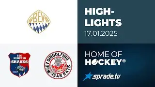 17.01.2025 - Highlights - ESC Kempten vs. EV Dingolfing