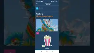 Open signal speed test video test
