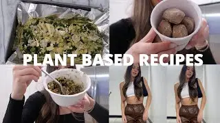 TRYING 5 VEGAN RECIPES (Daily Harvest) + meal prepping