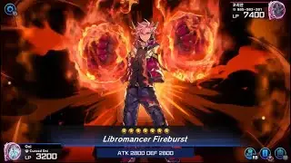 Libromancer Fireburst Summon Animation | Yu-Gi-Oh! Master Duel
