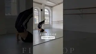 FISH FLOP floorwork trick tutorial! #contemporarydance #dance #floorwork #dancetricks #acro