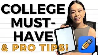 Study Essential For Notes & Multitasking! Use Notability with iPad & Apple Pencil Review
