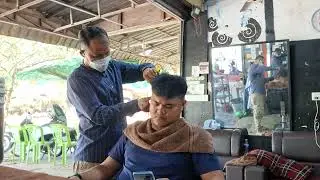 #មករាកាត់សក់ផ្សាដើមក្រឡាញ់ #barbershop #barberlove #hairstyles #barber 