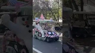Disney&rsquo;s Fort Wilderness Golf Cart Christmas Parade 2025