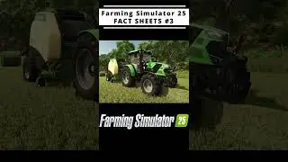 🔥🔥🔥  FACT SHEETS nr 3 dla FARMING SIMULATOR 25 ,