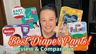 WHAT IS THE BEST BABY DIAPER PANTS? | REVIEW AND COMPARISON | Nins Po
