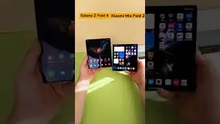 Xiaomi Mix Fold 2 Vs Samsung Galaxy Z Fold #shorts