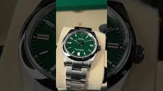 ROLEX OYSTER PERPETUAL 36MM GREEN DIAL (2024)
