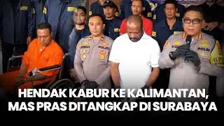 Hendak Kabur ke Kalimantan, Mas Pras Pelaku Penusukan Kadek Parwata Ditangkap di Surabaya