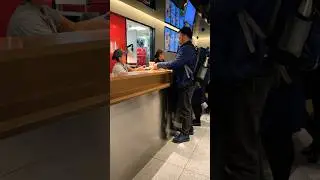 McDonald&rsquo;s breakfast at Dubai airport 😋 | #shorts #fastfood #mcdonalds