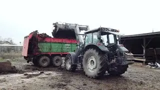 VALTRA W BŁOCIE LECI BOKIEM!! ✫ OBORNIK 2018 w Gr Piwko