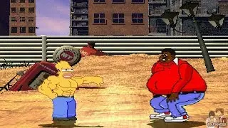 Mugen Battles | Homer Simpson vs Fat Albert | The Simpsons vs Fat Albert and the Cosby Kids