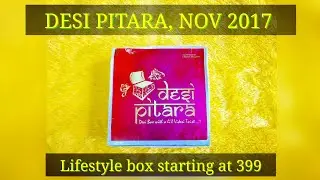 *NEW* Desi Pitara | Lifestyle box at 999 | Discount Code | Unboxing and Review | November edition