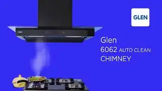 Auto Clean Glass Filter less Kitchen Chimney with Motion Sensor 90cm, 1200 m3/h (6062)