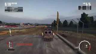 I avoided him, but at what cost? @ Bonebreaker Valley - Wreckfest online