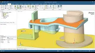 ANSYS SpaceClaim..Most Powerful Combine-Split Body-Split  Function