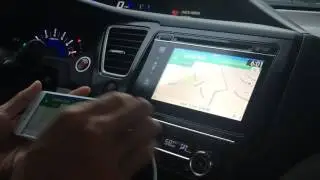 2015 civic gps via honda link