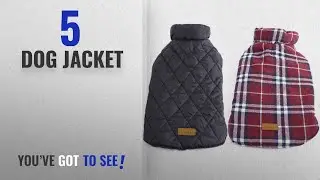 Top 5 Dog Jacket [2018 Best Sellers]: Kuoser Cozy Waterproof Windproof Reversible British style