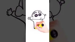 How to draw ShinChan!
